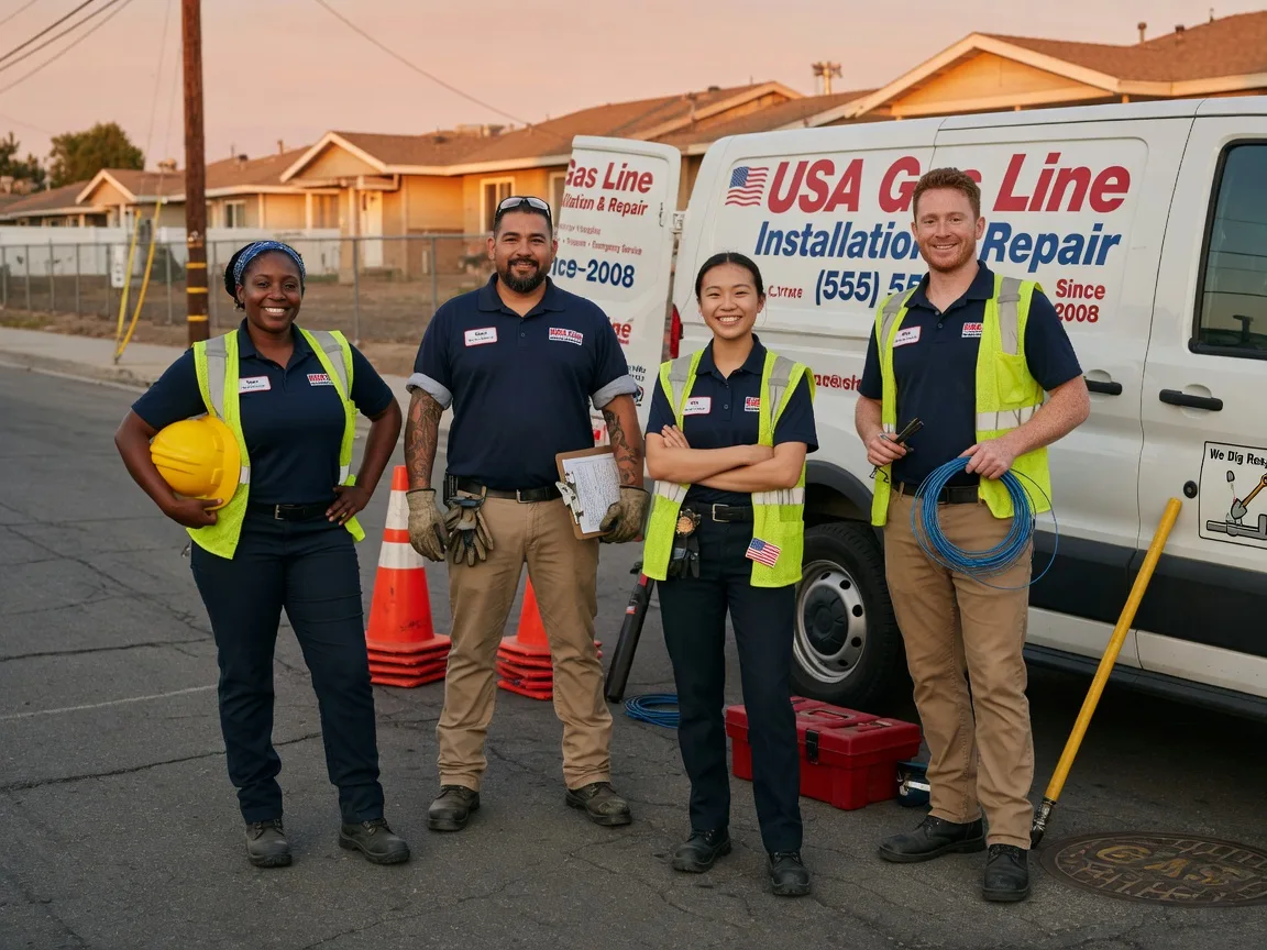 Gas Line Installation company in Upland, NE
